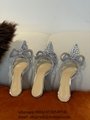 mach-mach PVC Sandals mach-mach Silk Satin Pumps Mach mach heeled mules Shoes 4