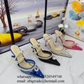 mach-mach PVC Sandals mach-mach Silk Satin Pumps Mach mach heeled mules Shoes 9