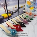 mach-mach PVC Sandals mach-mach Silk Satin Pumps Mach mach heeled mules Shoes 13