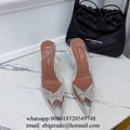 mach-mach PVC Sandals mach-mach Silk Satin Pumps Mach mach heeled mules Shoes