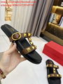 Valentino Garavani Leather Slides Sandals Cheap Valentino Women's Sandals Mules 