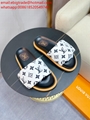 Cheap Louis Vuitton mens Sandals discount Louis Vuitton men's Slides LV mule men