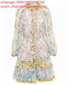 Zimmermann Dress Zimmermann Puff Sleeve Mini Dress Zimmermann Silk Maxi Dress