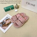 Wholesaler Celine Shearling Slides