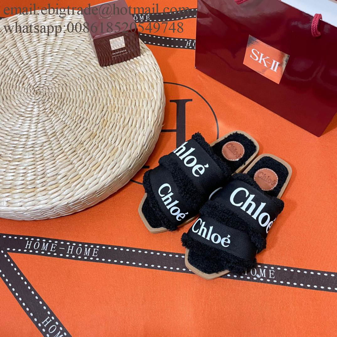 Chloe Shearling Slides price