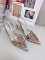 Wholsaler Rene Caovilla Sandals Rene Caovilla Crystals Pumps Wedding Shoes 7