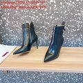 Wholesale           Garavani Rockstud Leather Boots           High heel Boots  20