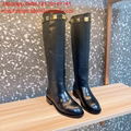 Wholesale           Garavani Rockstud Leather Boots           High heel Boots  2