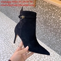 Wholesale Valentino Garavani Rockstud Leather Boots Valentino High heel Boots 