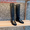 Wholesale           Garavani Rockstud Leather Boots           High heel Boots 