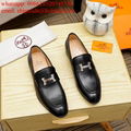 hermes leather shoes