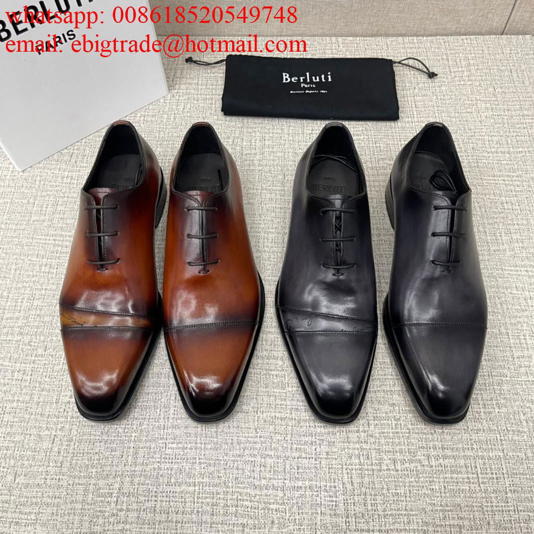 berluti leather shoes