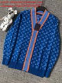 Wholesaler Louis Vuitton mens Sweaters Louis Vuitton Monogram Jacquard Sweaters