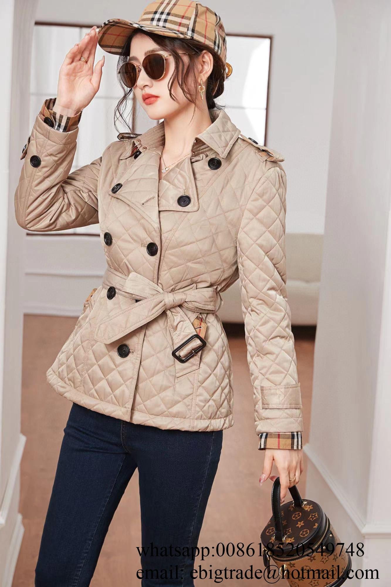 cheap Burberry Quilted Jacket