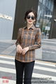 Cheap Burberry Check Shirts woman Burberry Vintage Checked Oversized Shirts