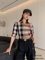 Cheap          Check Shirts woman          Vintage Checked Oversized Shirts 13