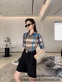 Cheap Burberry Check Shirts woman Burberry Vintage Checked Oversized Shirts