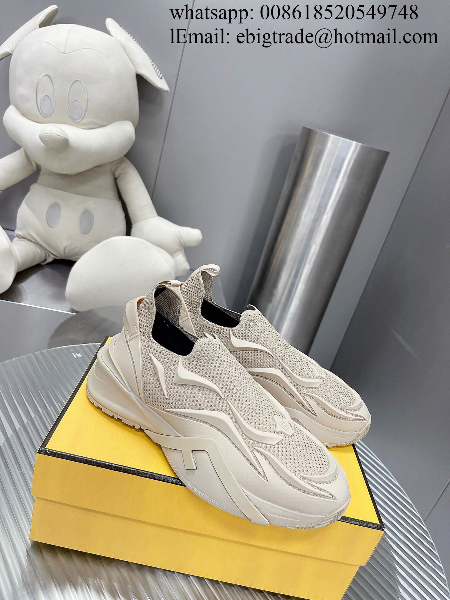 Fendi fabric sneakers