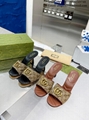 Wholesaler Gucci Leather sandals Cheap Gucci Marmont leather Mules Gucci Slides