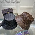 LV leather hat