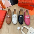 hermes loafers woman