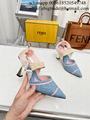 Wholesaler Fendi Pumps Cheap Fendi slingbacks Fendi shoes woman Fendi Pumps