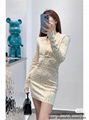 Balmain Mini leather Dress Balmain Tweed Dress Balmain Knit Dress Skirts 9