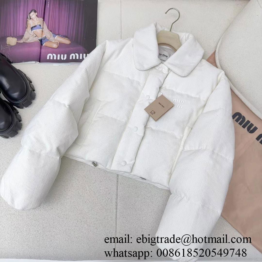 Cheap Miu Miu Jacket woman Miu Miu Checked Cropped Jacket Miu Miu Tweed jacket  2