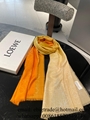 Loewe Scarf With Logo Loewe Cashmere scarf Loewe Wool Scarf Loewe Silk Scarf