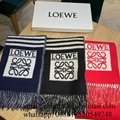 Loewe Scarf With Logo Loewe Cashmere scarf Loewe Wool Scarf Loewe Silk Scarf