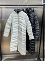 Moncler Black Long Goose Down Padded Long Puffer Jacket Moncler Jacket Women 