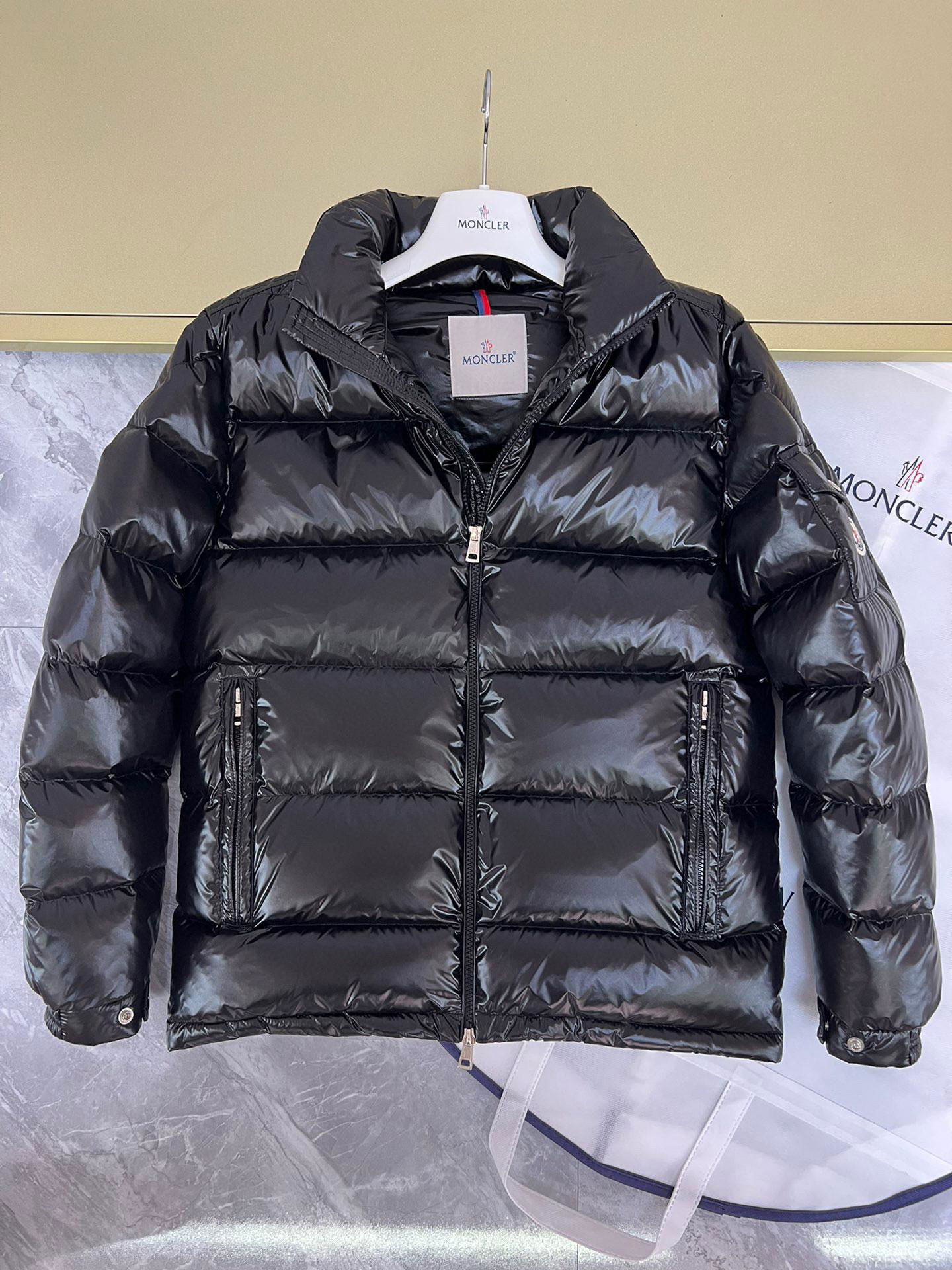 cheap online Moncler Bourne Down Jacket