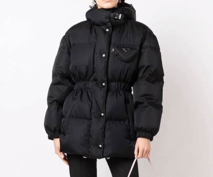 Women's       Puffer Down Jacket       Re-Nylon Cropped Convertible down Jacket 3