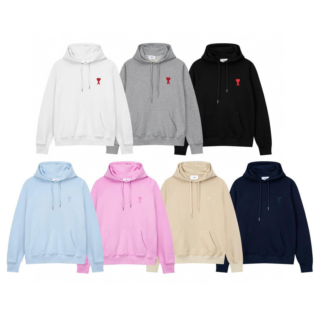 Alexandre Mattiussi Ami Paris Pullover Hoodie AMI Pairs Sweatshirts Ami Pants  7
