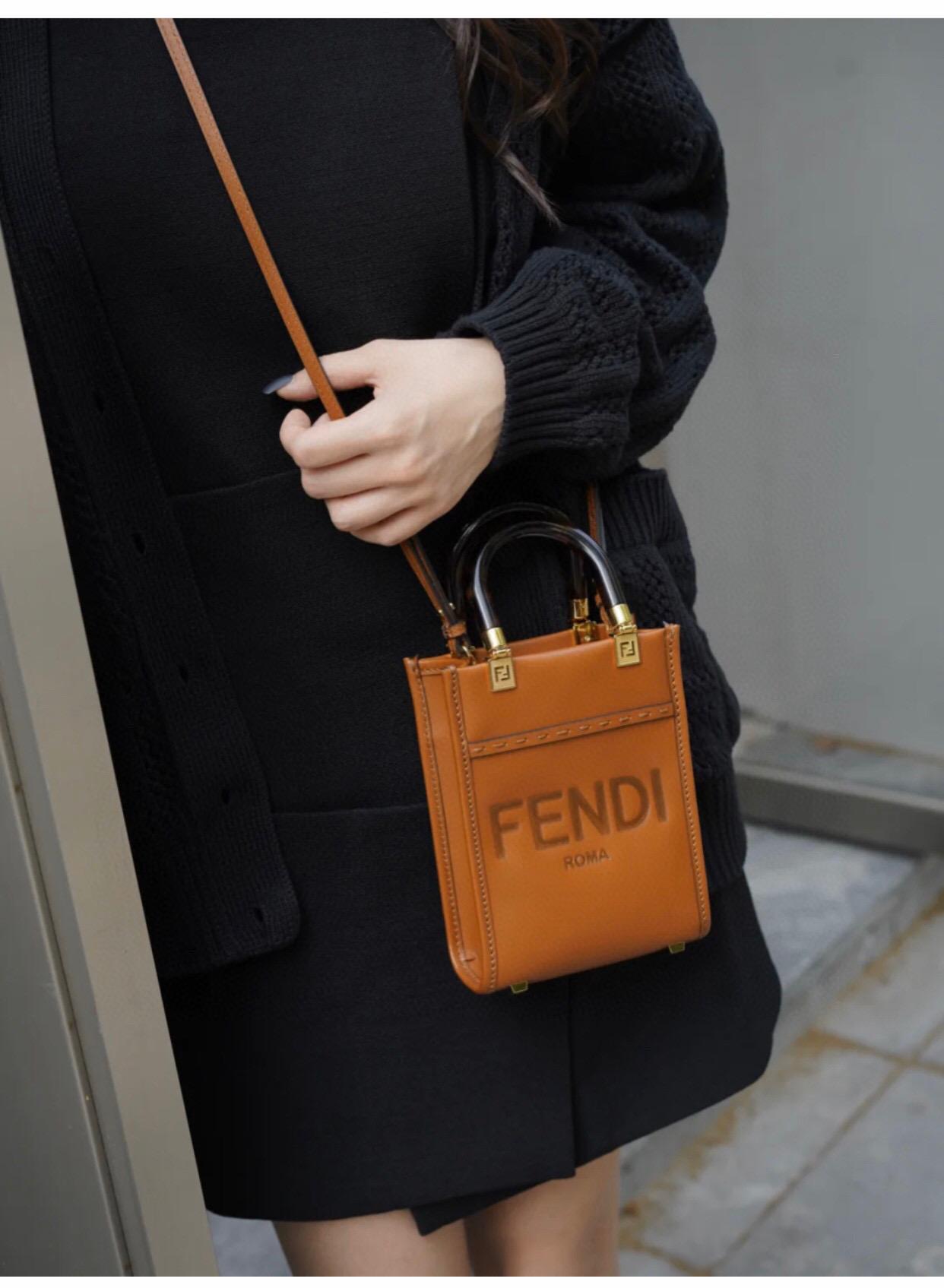 Sunshine Mini Leather Tote Bags Sunshine Shopper Small Mini bags (China