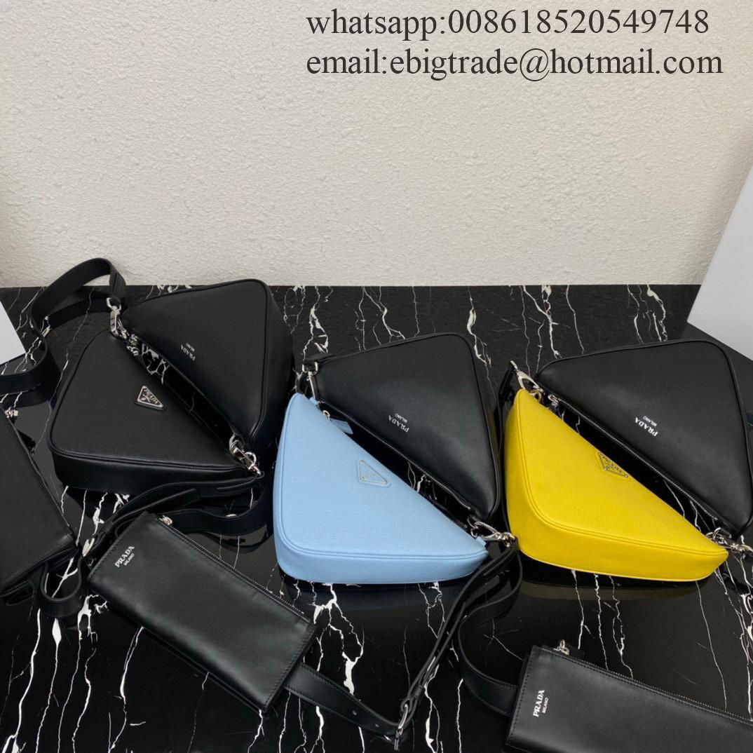 Replica       Bags       Triangle Saffiano leather Bags       mini bags for sale