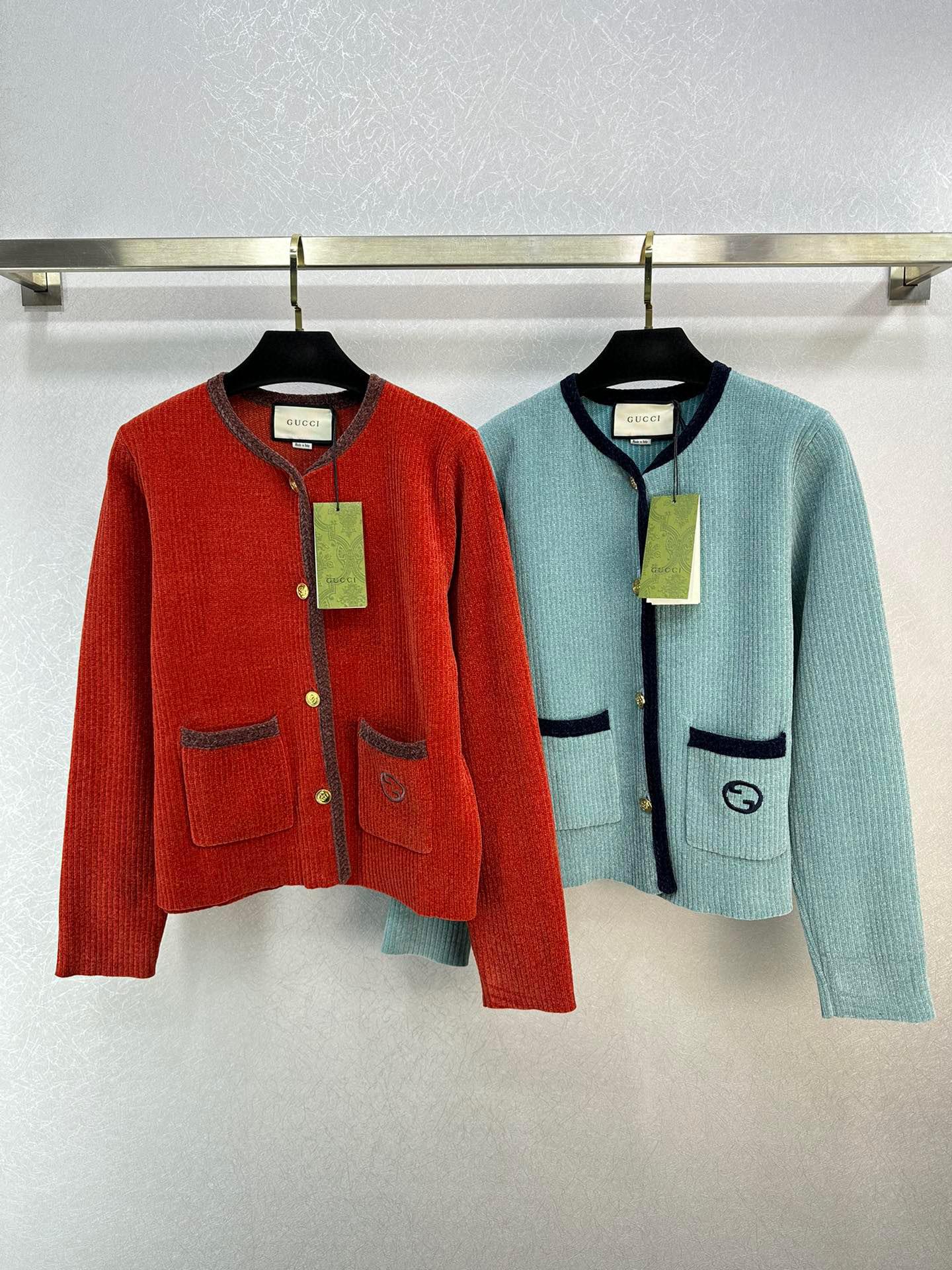 Cheap       Gg Wool Cardigan discount       Wool knit top Women's       Sweaters 9