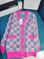 Cheap Gucci Gg Wool Cardigan discount Gucci Wool knit top Women's Gucci Sweaters