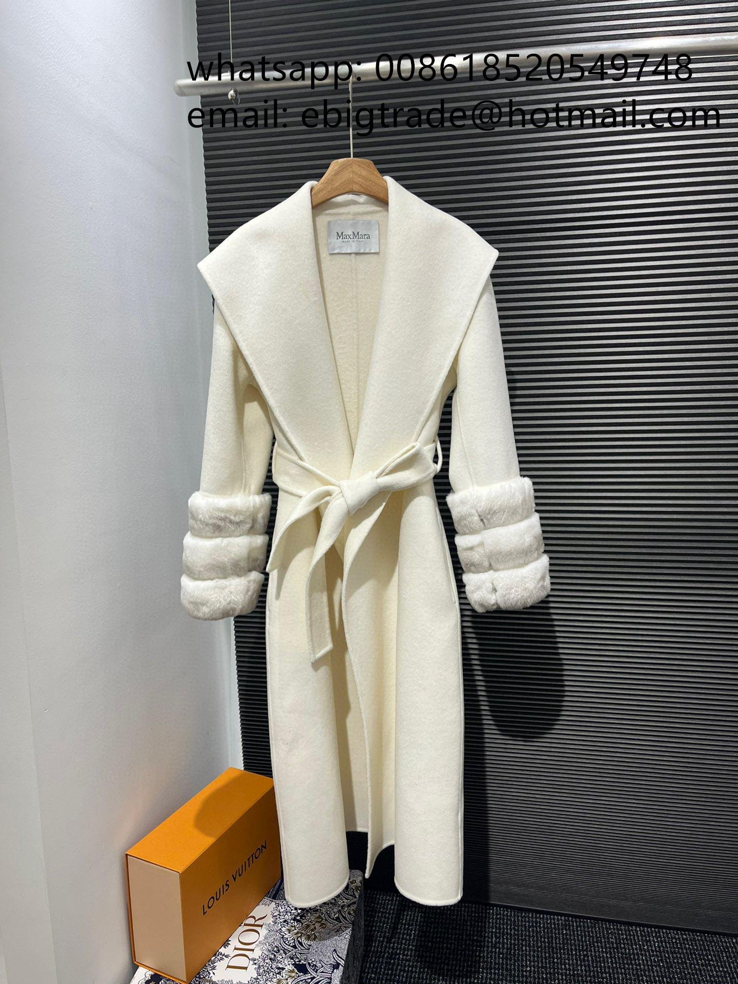 Discount Max Mara Online Outlet Max Mara Wool Cashmere Robe Coat Max Mara Coat 2