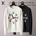 Wholesaler Louis Vuitton mens Sweaters Louis Vuitton Monogram Jacquard Sweaters