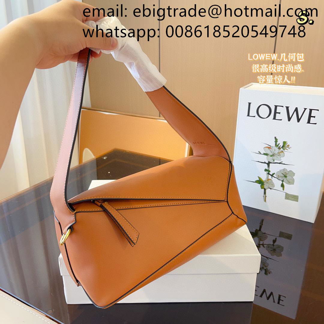 LOEWE Small Puzzle bag in satin