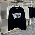 Balenciaga Sweatshirts Men Balenciaga Hoodie Oversized Balenciaga Zip-Up Hoodie