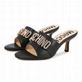 Moschino Heeled Mules Cheap Moschino Sandals discount Moschino Slippers Moschino