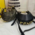 Fendi Fendigraphy Small Leather Hobo Bag Fendigraphy Mini Bag Fendi leather Bag