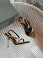 Tom Ford Laminated Leather Padlock Pointy Naked Sandal Tom Ford Velvet Sandals 20