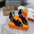 hermes leather sandals