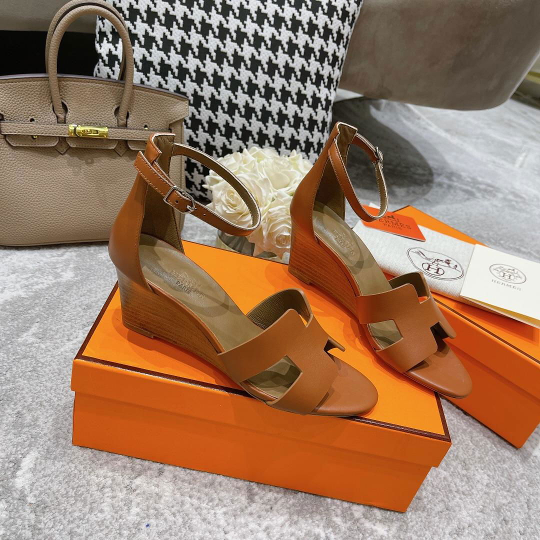 hermes leather sandals