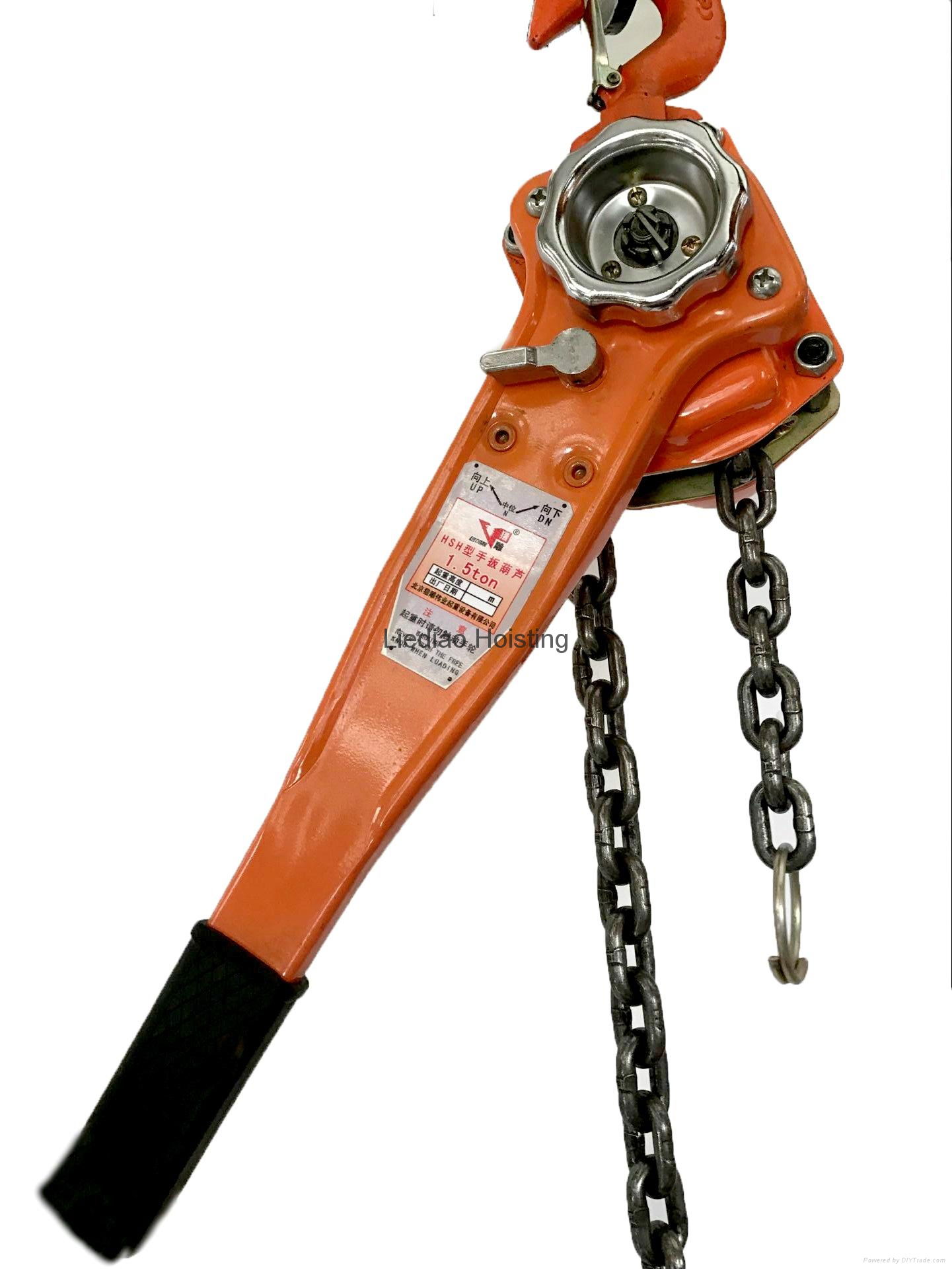 Manufacturer of lever chain block manual hand lifting hoist 5