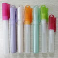 High Quality 5ml 7ml 8ml 10ml Plastic Frosted Vial Spray Empty Bottle Perfume At