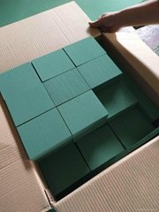 wholesale green resin rectangular wet foam for fresh flowers